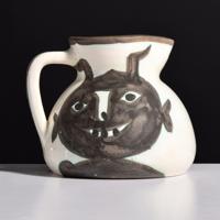 Pablo Picasso PICHET TETES Pitcher, Madoura (A.R. 367) - Sold for $3,328 on 05-20-2023 (Lot 638).jpg